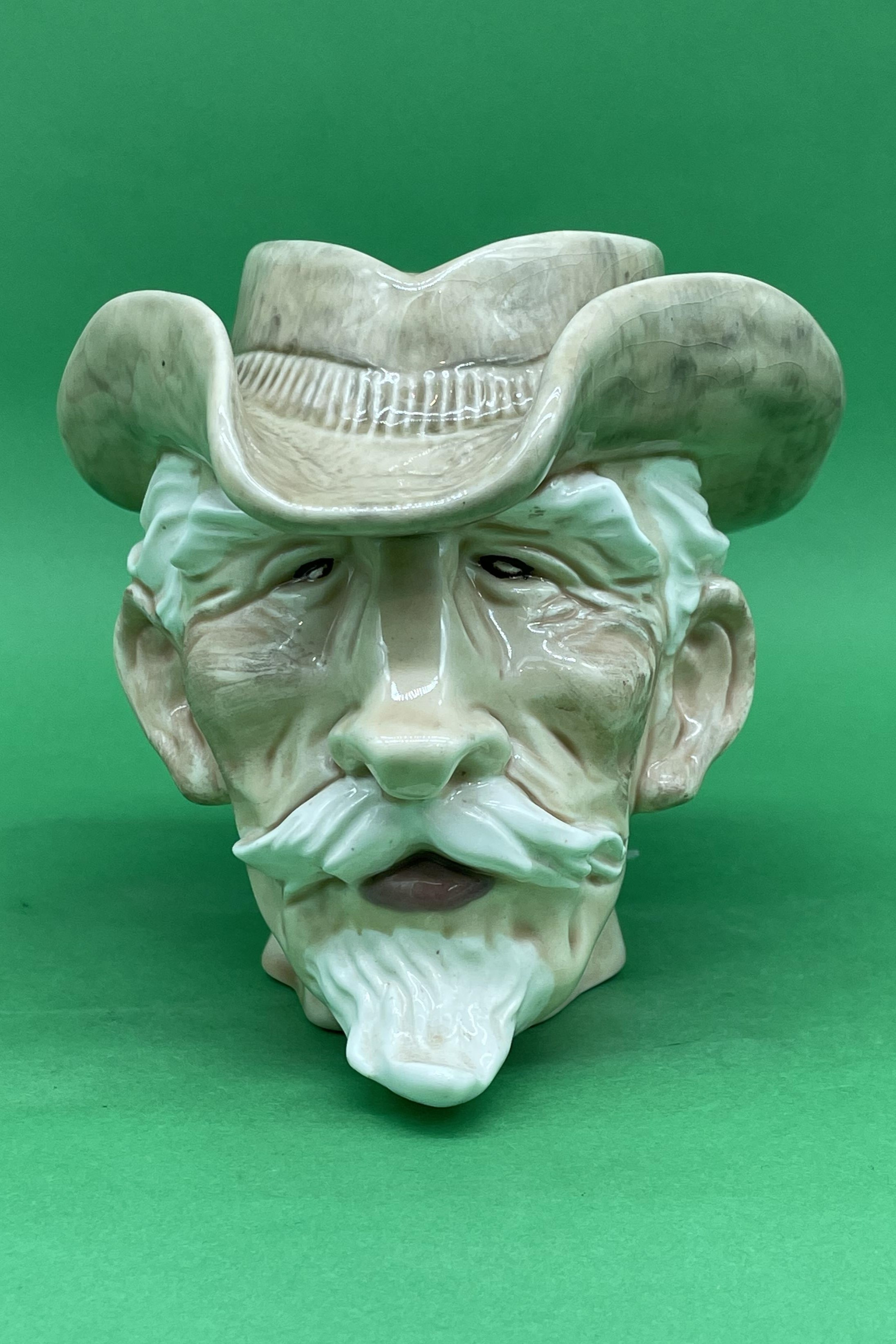 Buffalo Bill Character Jug Dorothy Kindell Circa 1950 item-detail-w-f-cody-buffalo-bill-signed-photo-without